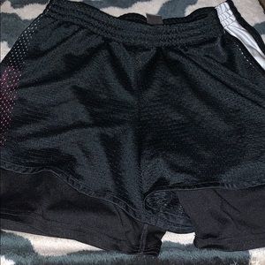 volleyball shorts w spandex connected